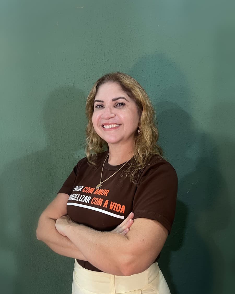 Pastora Alessandra Barroso, da Comunidade Cristã Caminhar de Messejana